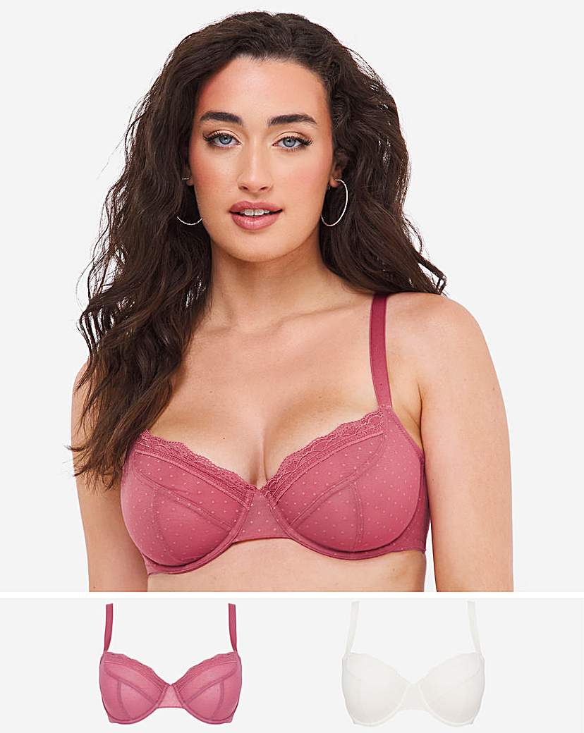 Dorina Curves Theo 2Pack Full Cup Bras