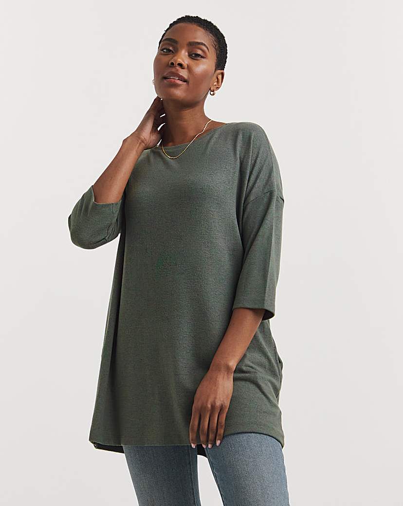 Soft Touch Side Pocket Tunic