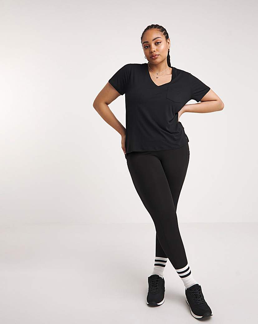 Skechers Godri Serene V-Neck T-Shirt