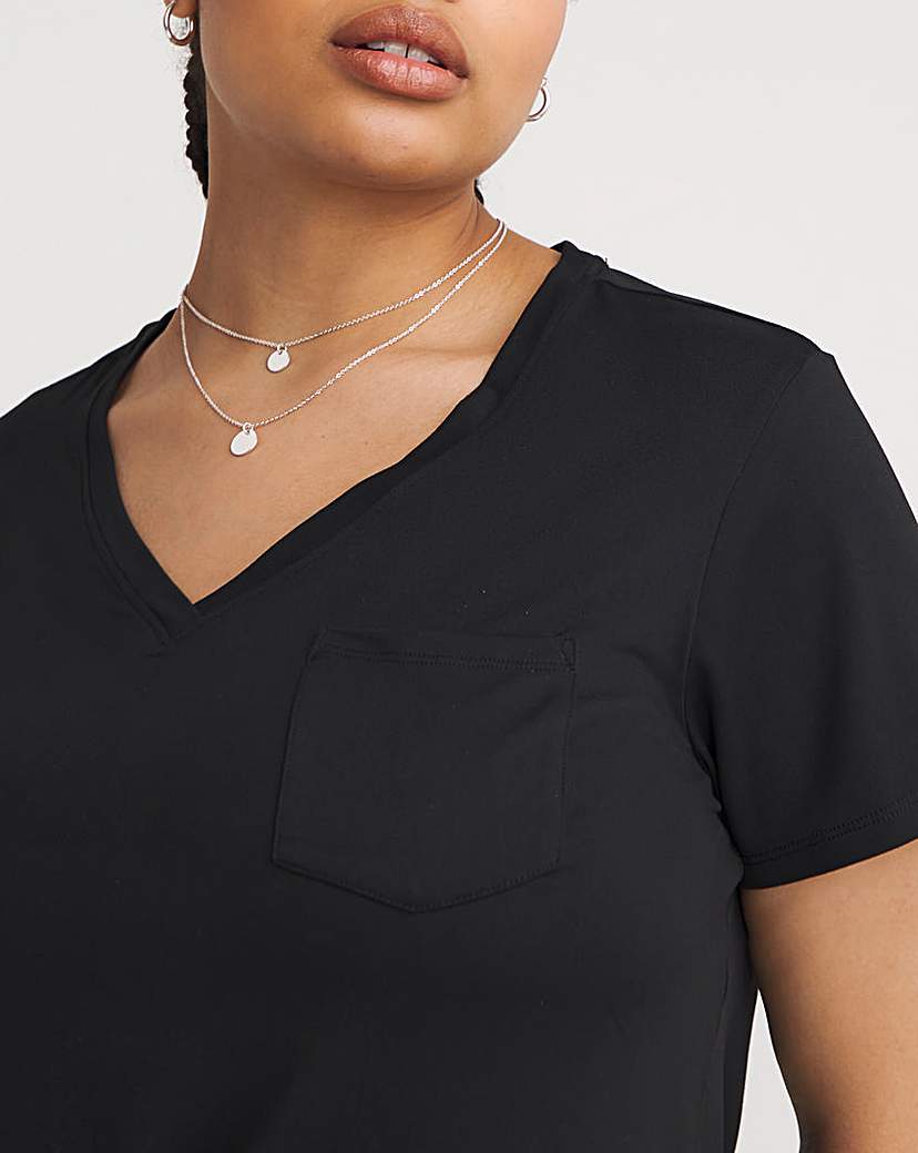 Skechers Godri Serene V-Neck T-Shirt