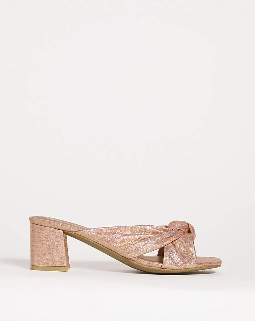 Joanna Hope Knotted Mule Sandal EEE Fit