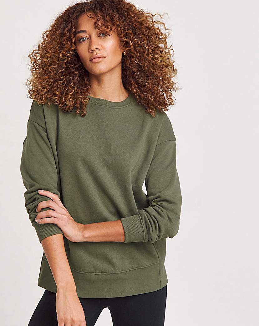 Olive green sweatsuit womens on sale