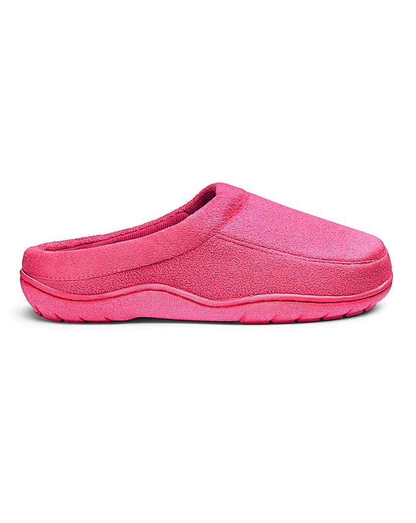 Image of Soft Closed Toe Mule Slippers E Fit