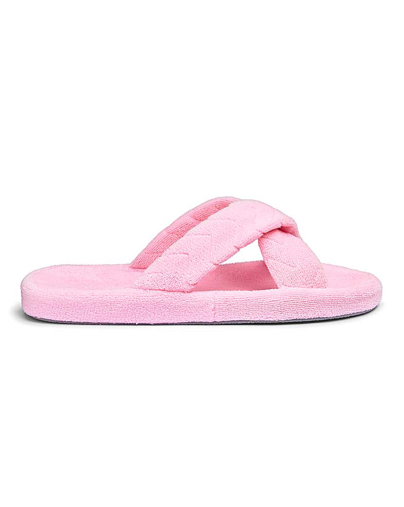 Image of Crossover Mule Slippers E Fit