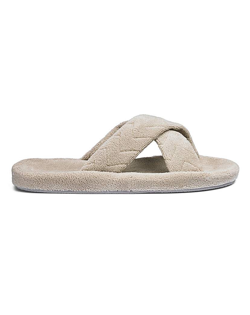 Image of Crossover Mule Slippers E Fit