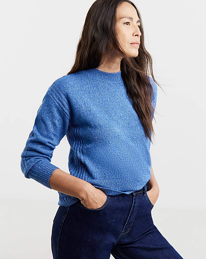 New In - SPONGE CREW NECK JUMPER