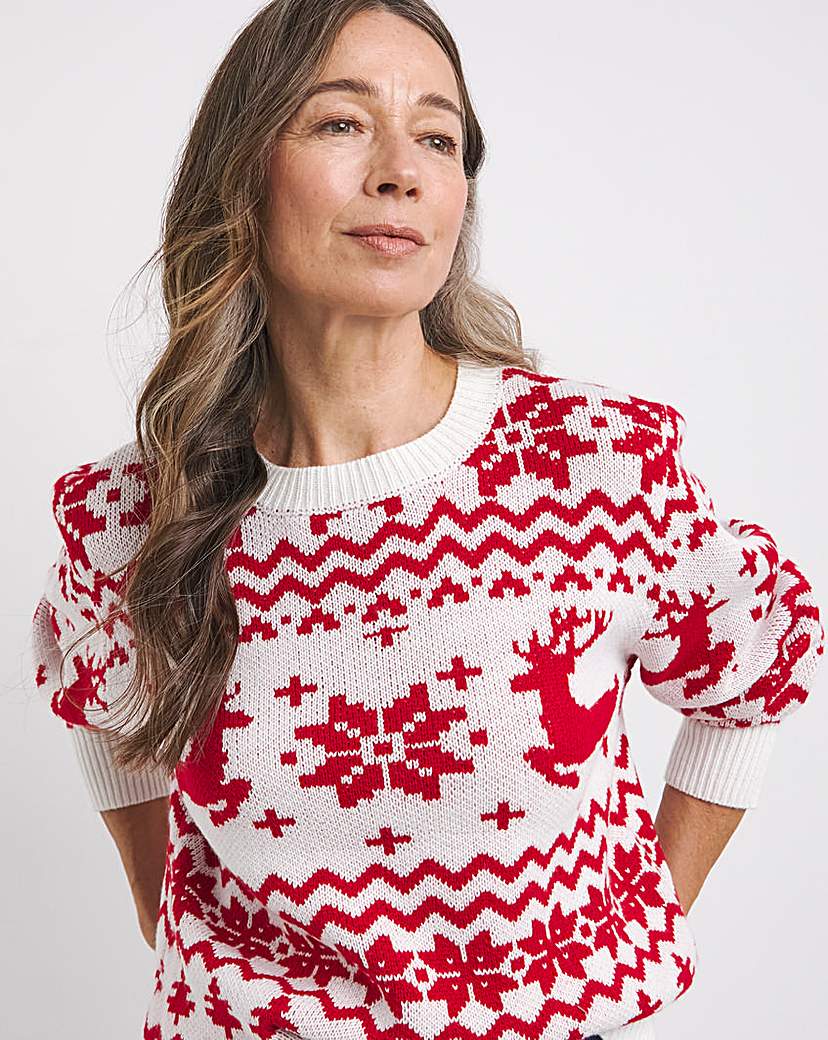 Fairisle Reindeer Jumper