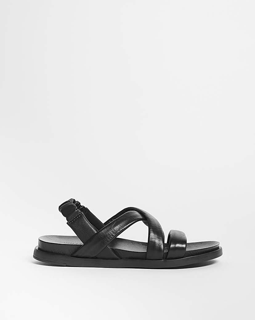 Leather Tubular Sandal E Fit