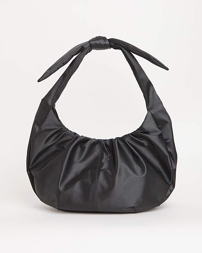 New In - Satin Bow Detail Tote Bag