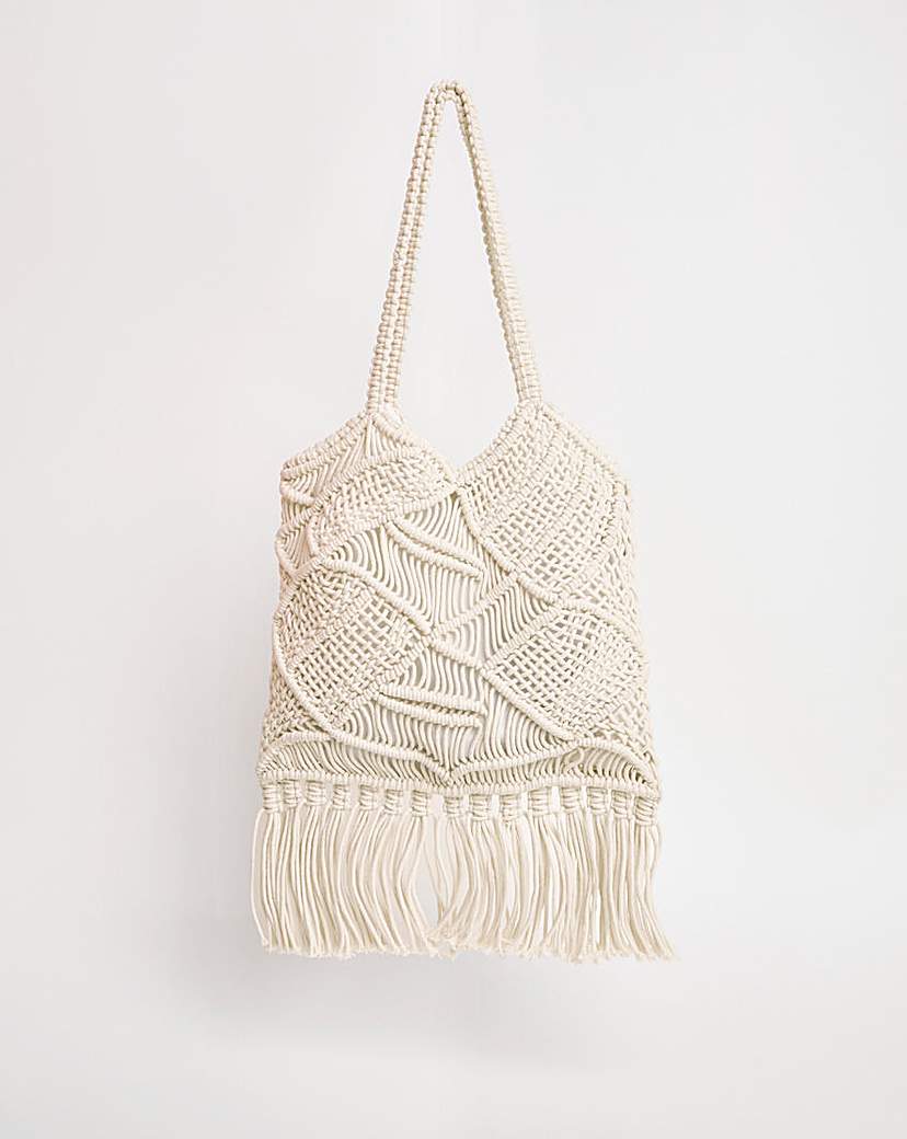 Macrame Tote Bag