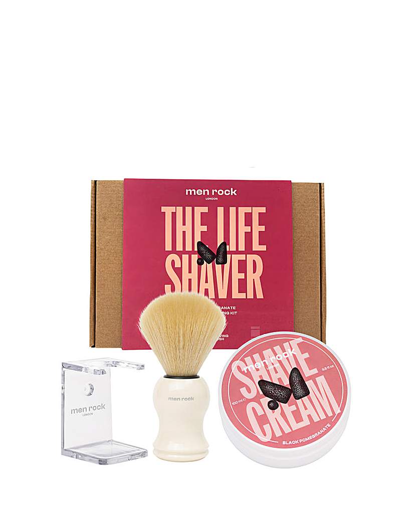 Men Rock Shaving Black Pomegrante