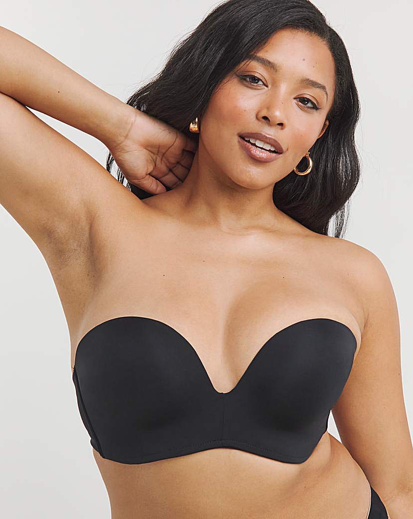 Strapless Bra With Wide Band