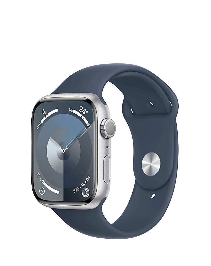 Image of Apple Watch Series 9 GPS 45mm Silver M/L