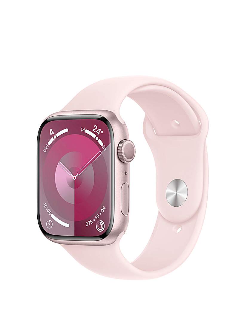 Image of Apple Watch Series 9 GPS 45mm Pink S/M