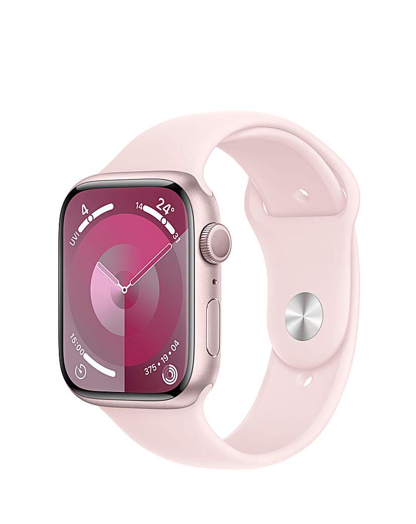 Image of Apple Watch Series 9 GPS 45mm Pink M/L