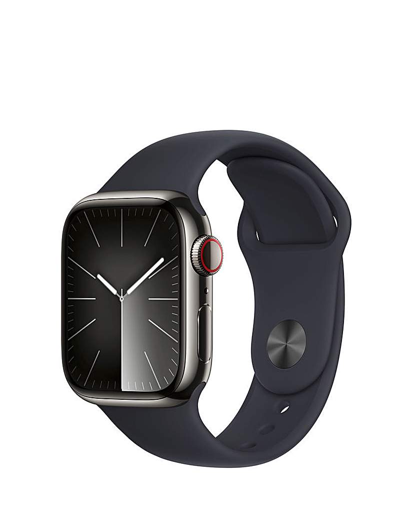 Image of Watch Series 9 Cellular 41mm Grphite S/M