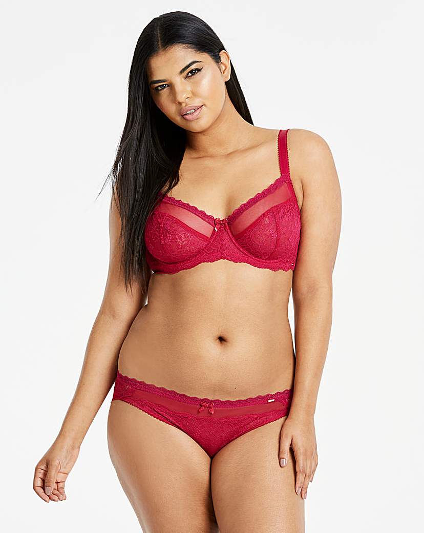 Image of Dorina Curves Maureen Red Full Cup Bra