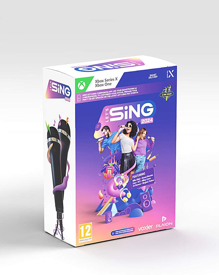 Image of Lets Sing 2024 1 Mic Pck Xbox Series X