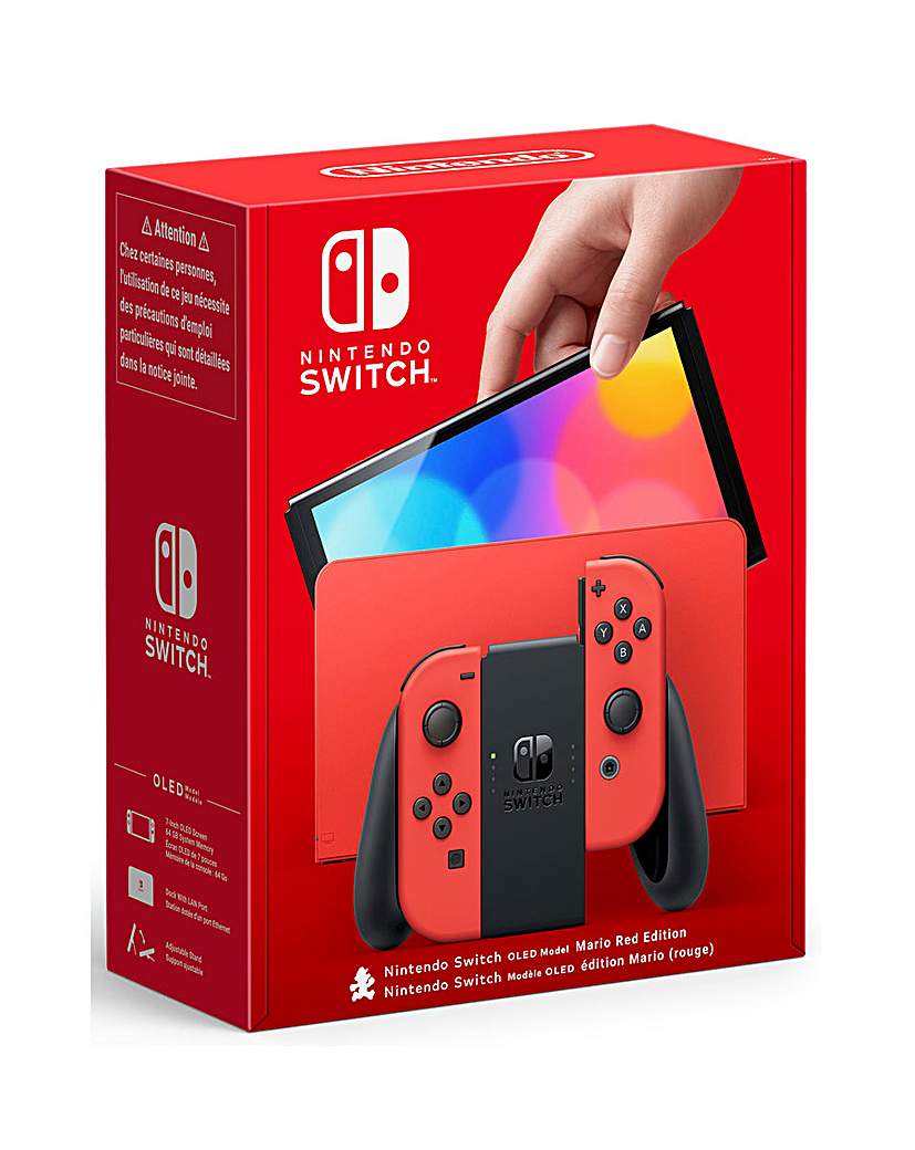 Image of Nintendo Switch Oled Mario Red Edition