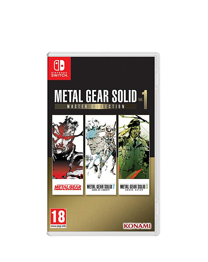 Metal Gear Sld Master Collctin Vol 1 NS