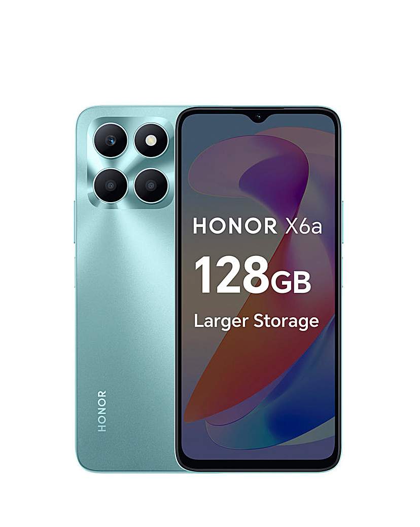 Honor X6a 4G 128GB - Cyan Lake