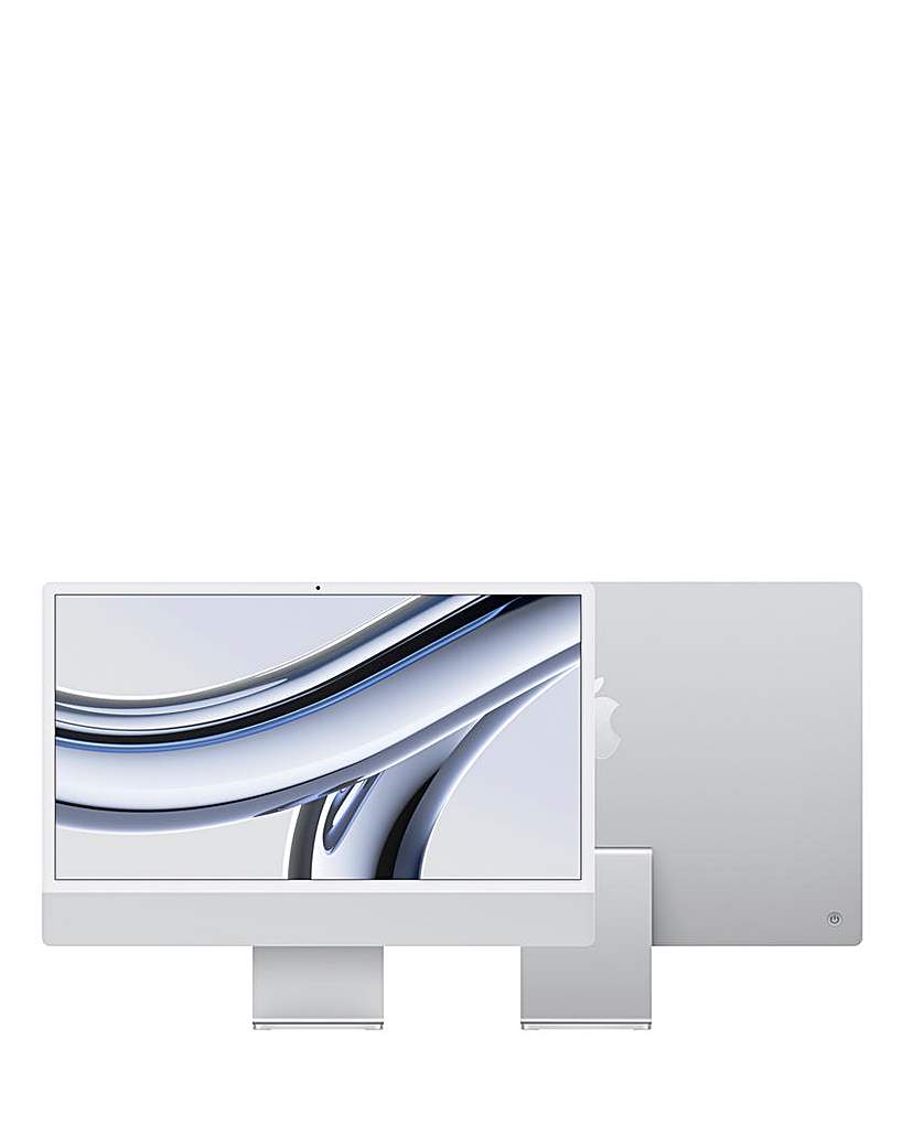 Image of iMac (M3, 2023) 24-inch 256GB - Silver