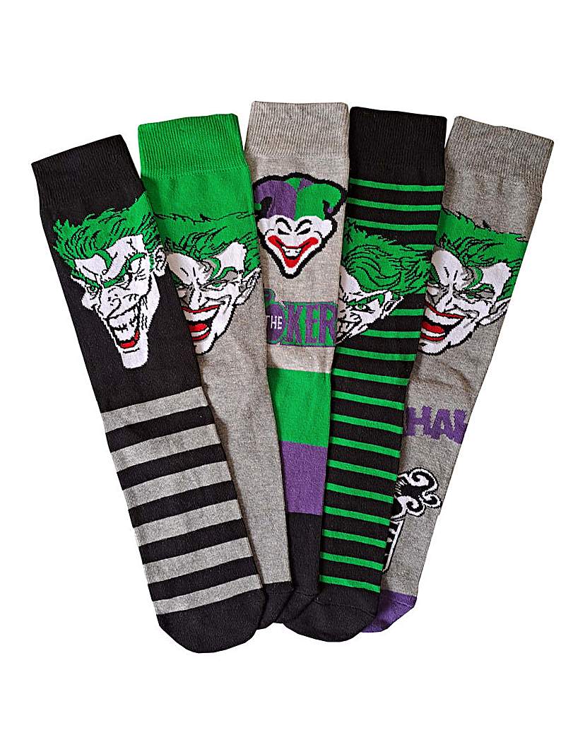Mens 5pk Joker Sock