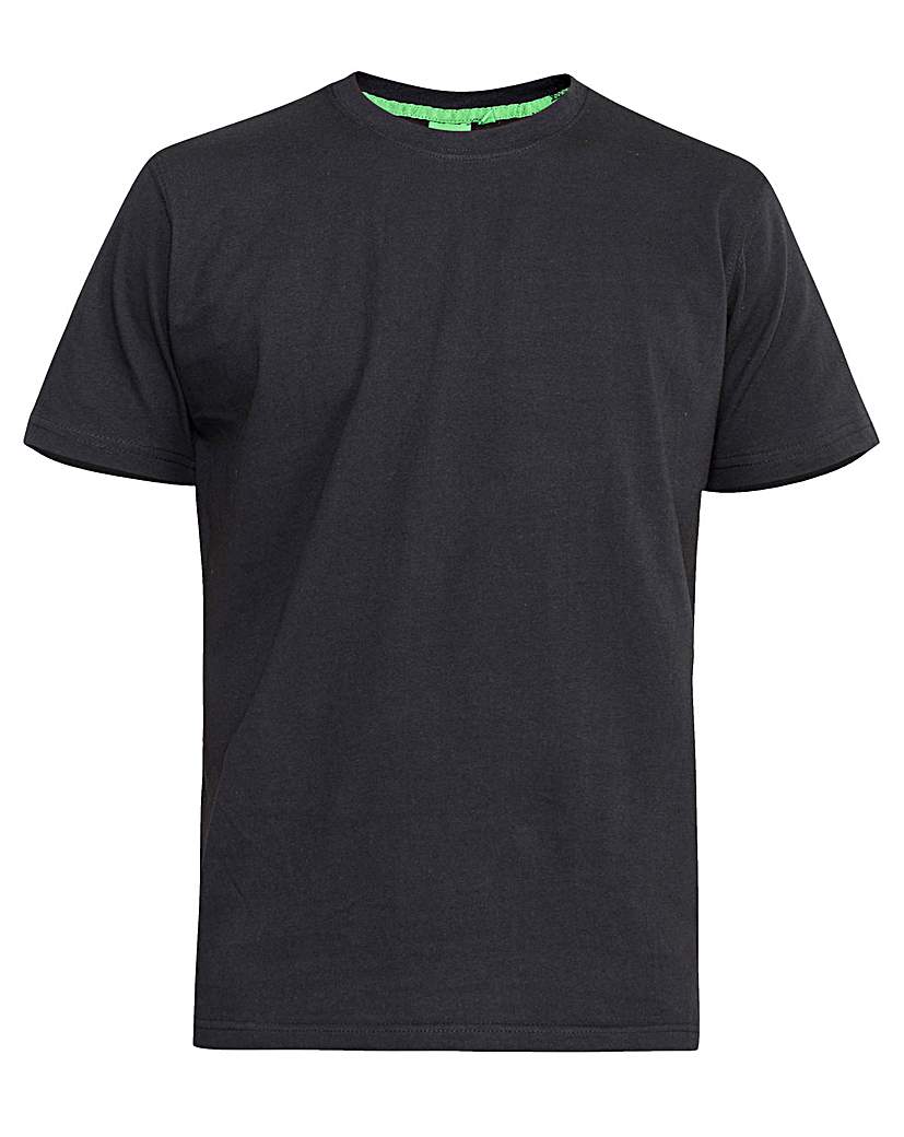 Two Pack Black/Grey Crew Neck T-shirts