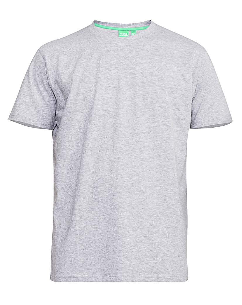 Two Pack Black/Grey Crew Neck T-shirts