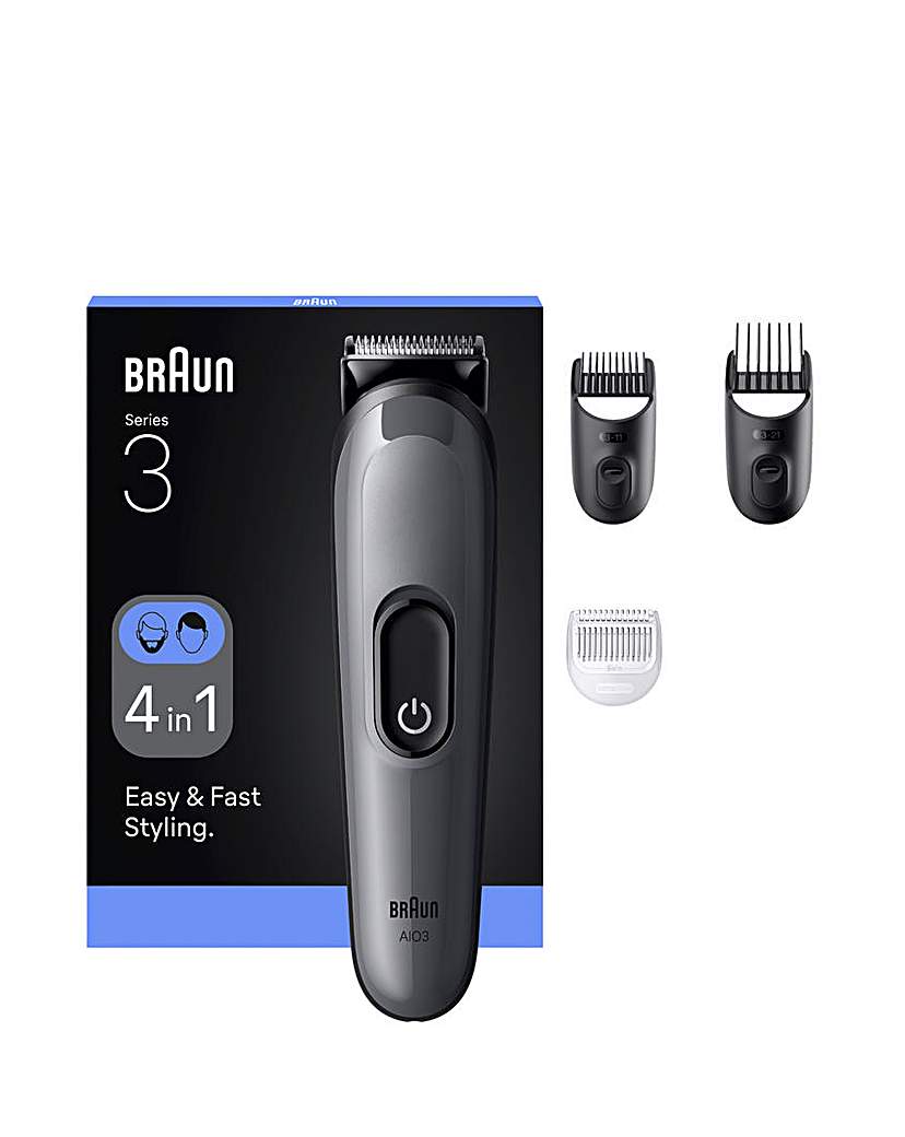 New In - Braun - 4in1 Grooming Kit