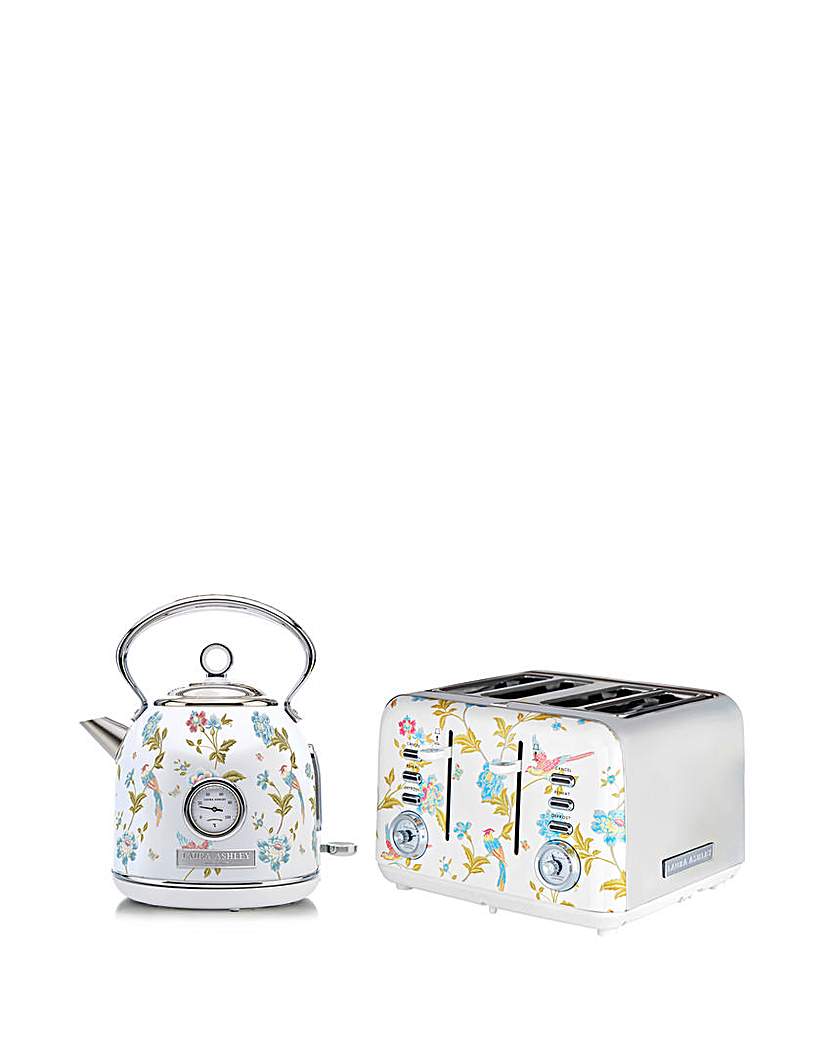 Laura Ashley 1.7L Kttle&Tster Bndle-Whte