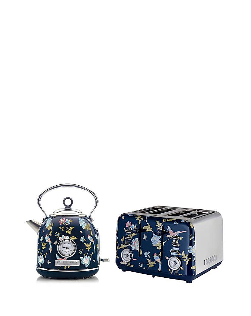 Laura Ashley 1.7L Kttle&Tster Bndle-Nvy