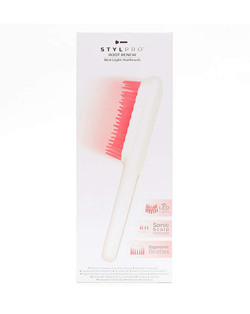 New In - Stylpro Root Renew Red Light Hair Brush