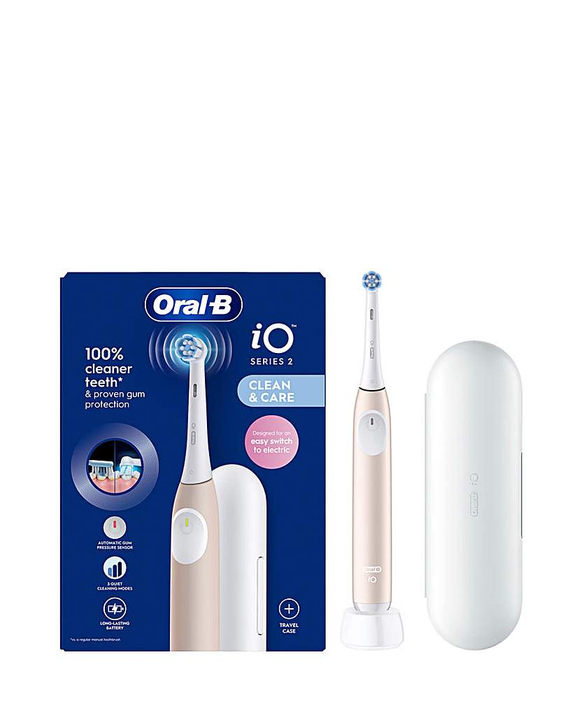 New In - Oral-B iO2 Calm Pink + Travel Case