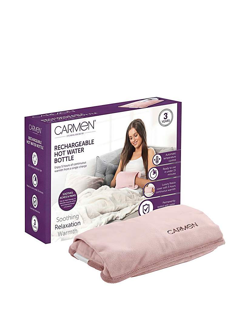 New In - Carmen Spa Rechargeable Hot Water- Pink