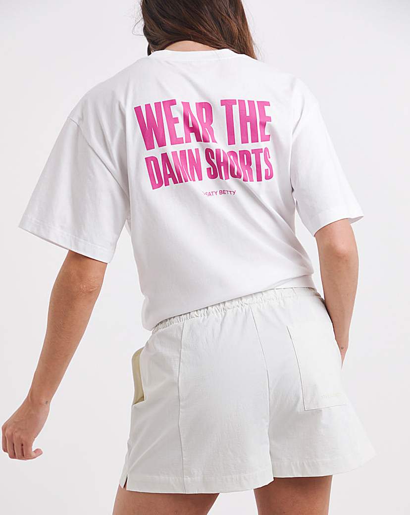 Sweaty Betty Wear the Damn Shorts Tee