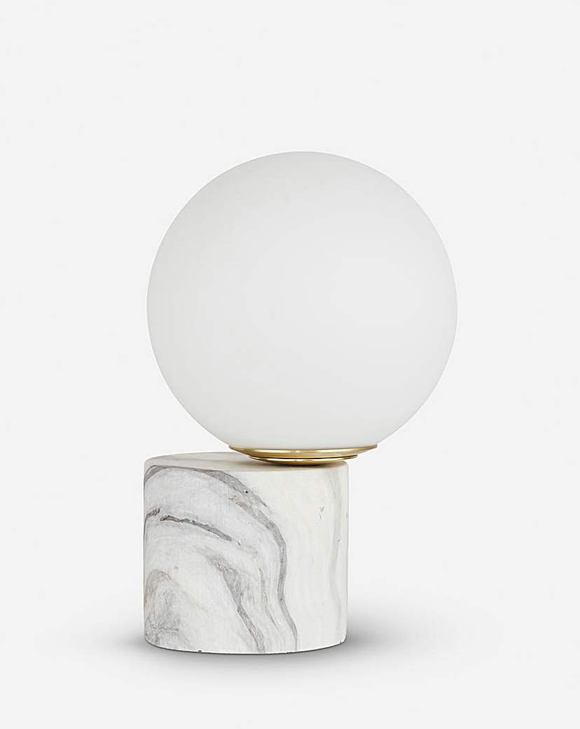 Marble Finish Ceramic Lamp