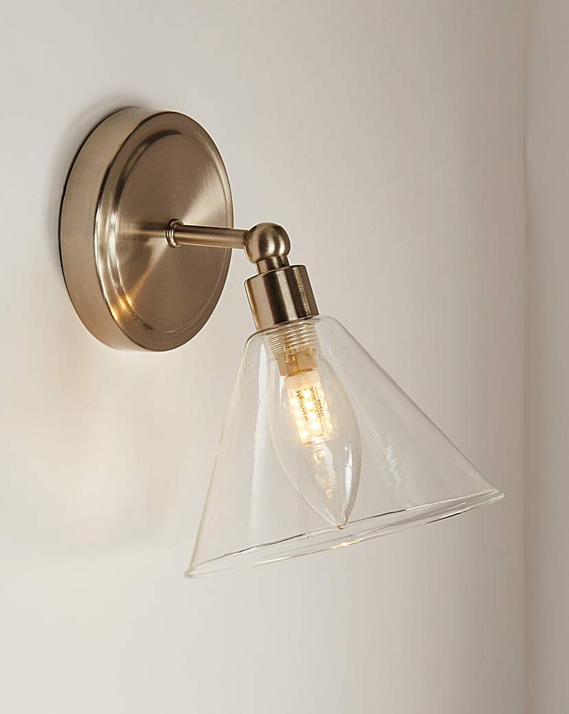 Bathroom Satin Silver Wall Light