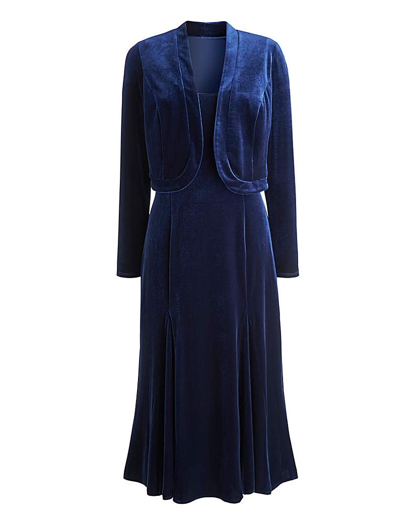 Joanna Hope Velour Dress and Bolero £28.50 AT vintagedancer.com