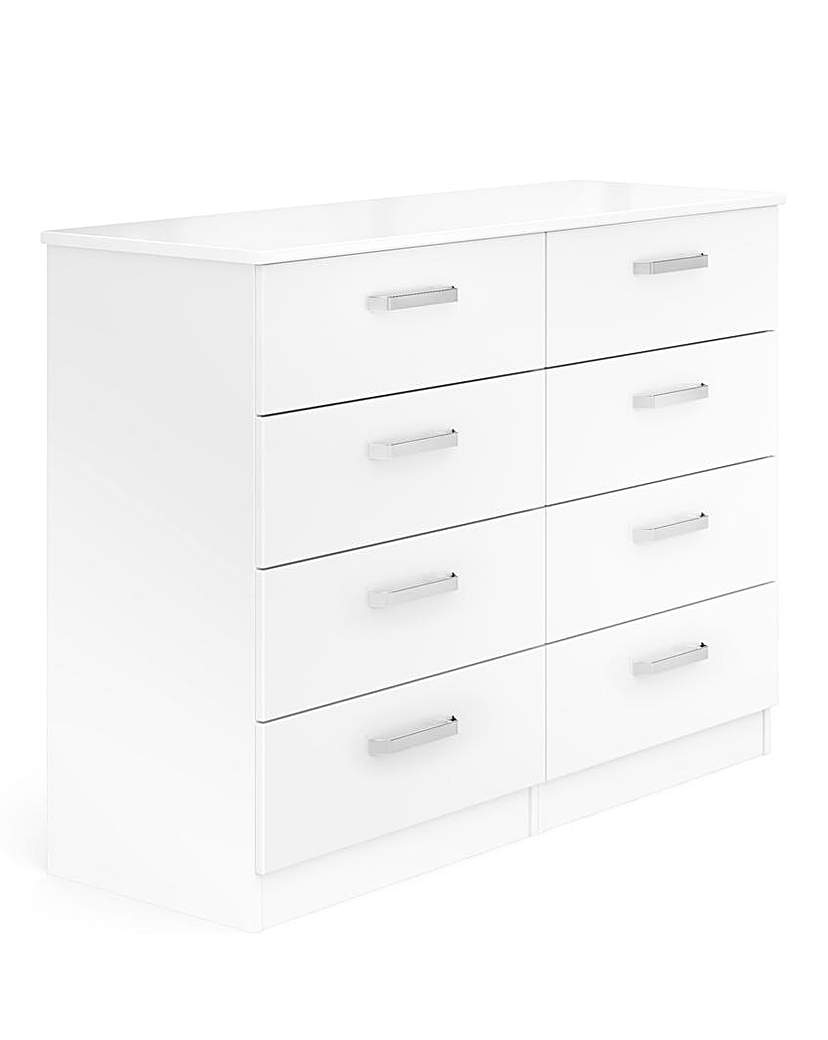 Kendal Assembled 4 Plus 4 Drawer Chest