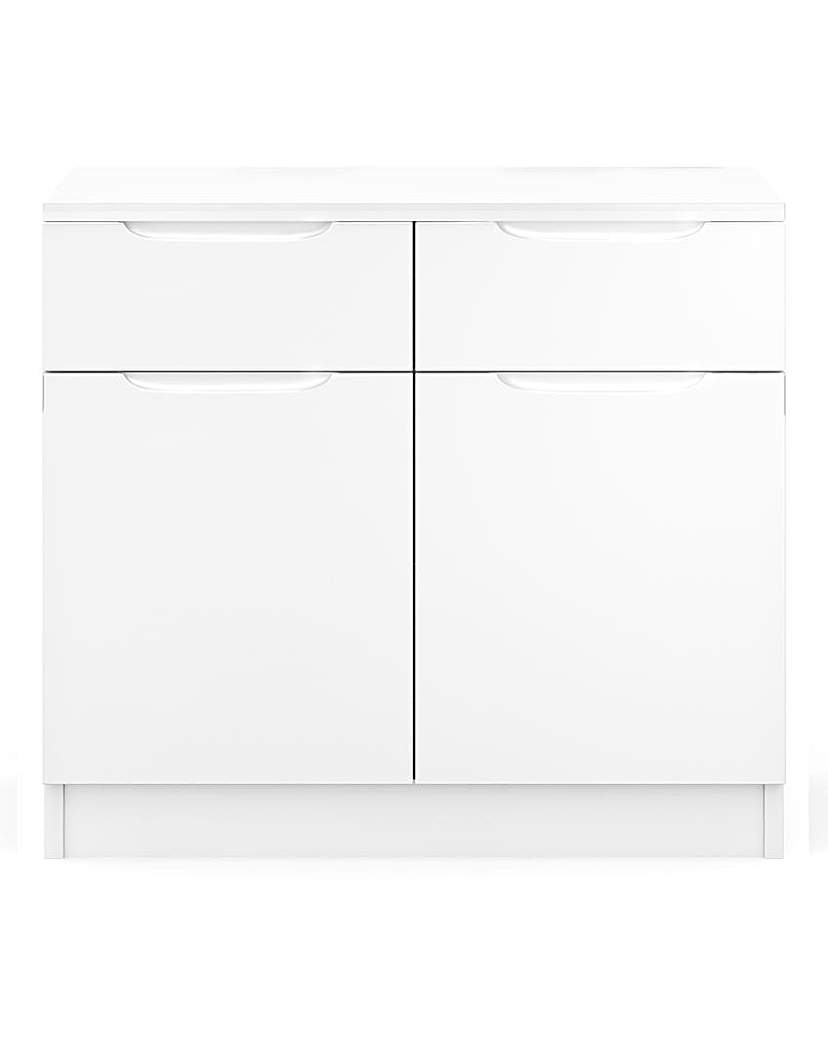 Sorrento Assembled Gloss Small Sideboard