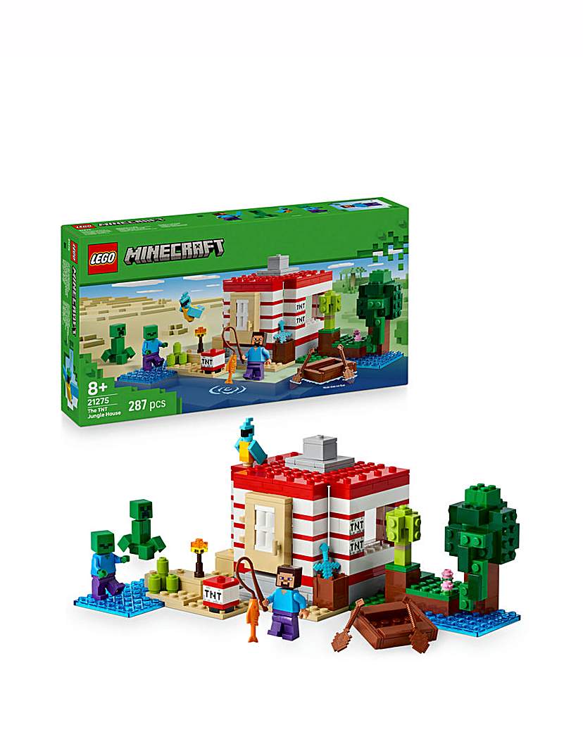 New In - LEGO Minecraft The TNT Jungle House Vide