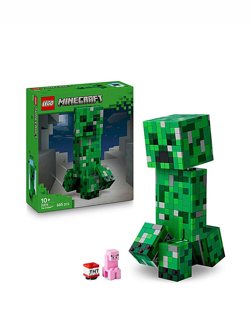 New In - LEGO Minecraft The Creeper Gamer Decor,