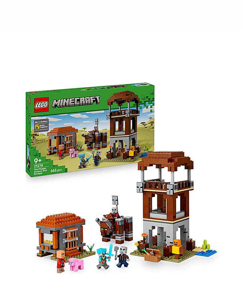 New In - LEGO Minecraft The Pillager Outpost and