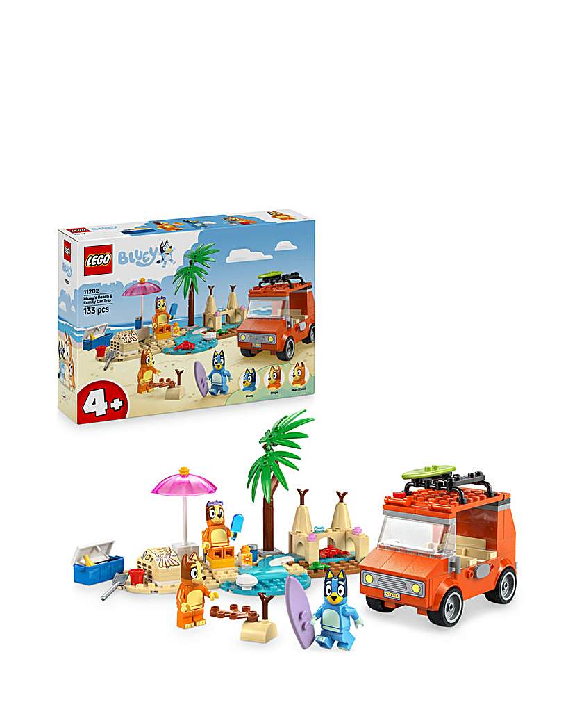 LEGO Bluey Blueys Beach Family Car LEGO …