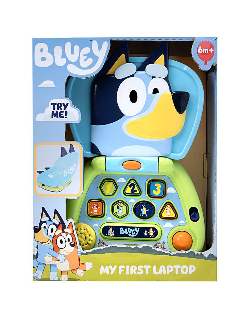 New In - Bluey My First Laptop