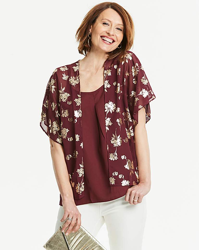 Image of Kimono and Camisole Set