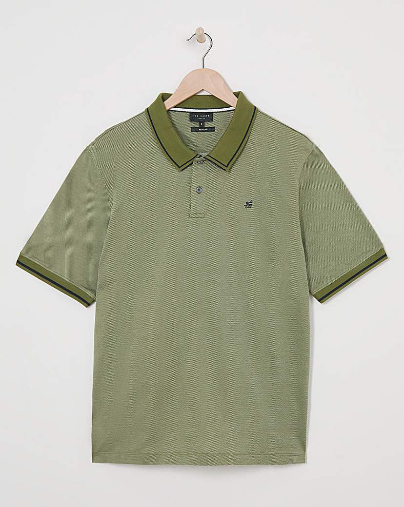 Ted Baker Helta Tipped Collar Polo Shirt