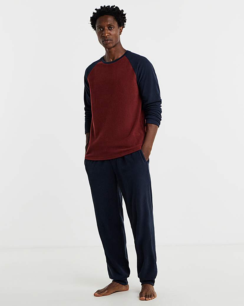 Microfleece Raglan Pyjama Set