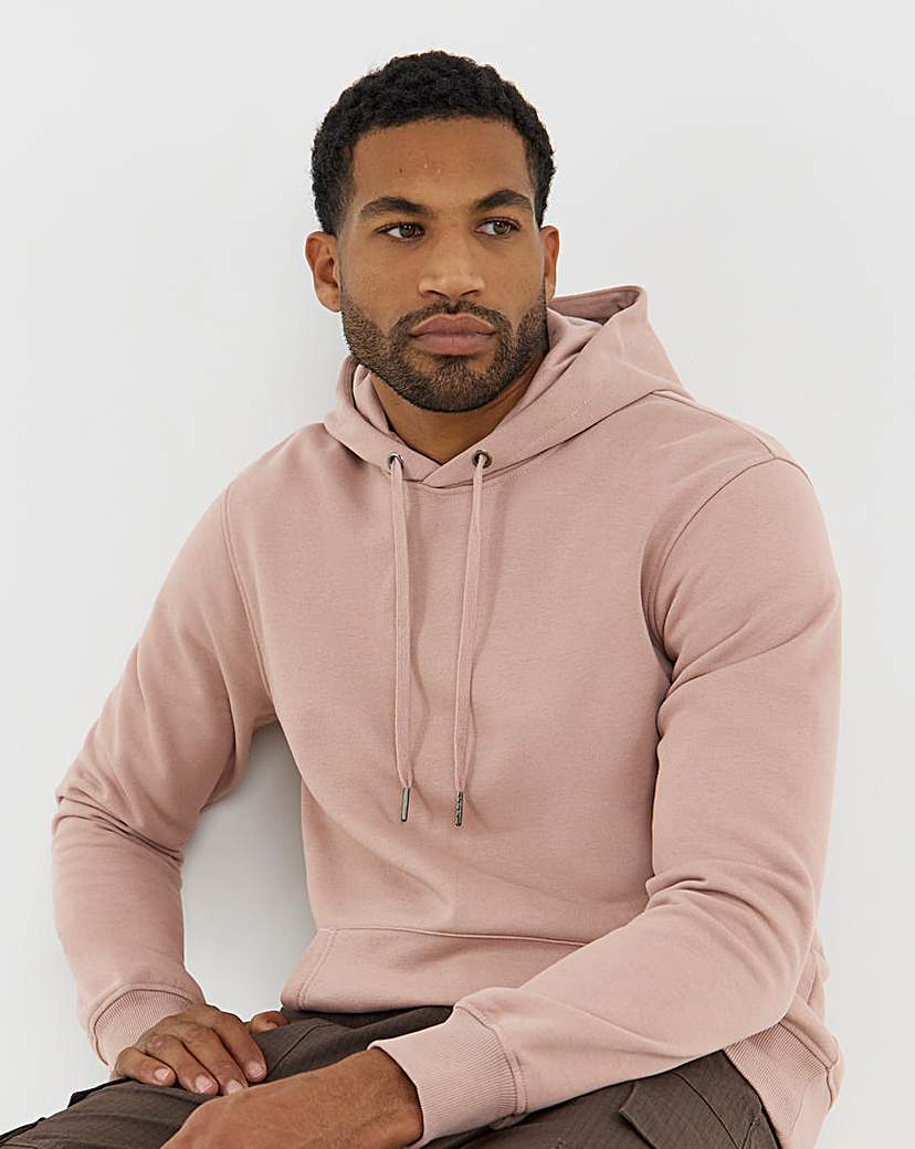 Overhead Hoodie Long - Pink